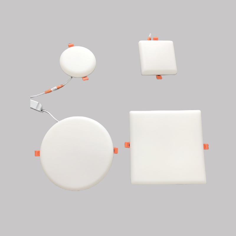 Slim LED Panel Round 12W 18W 24W 36W Adjustable Cut Size