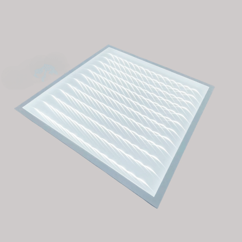 600X600 LED Panel Grille Crescent Style 96W 120W 