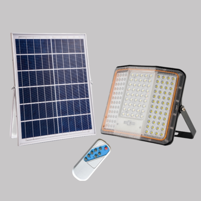LED Flood Lights Automatic Light Sensor Solar IP67 