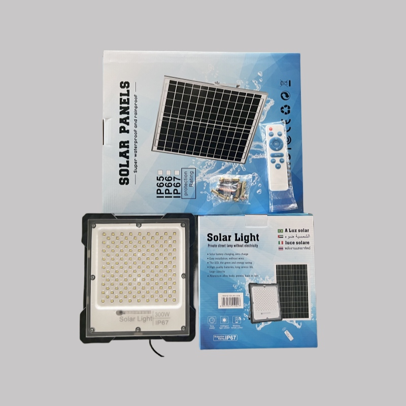 LED Flood Lights Solar 60W 100W 300W With Indicators