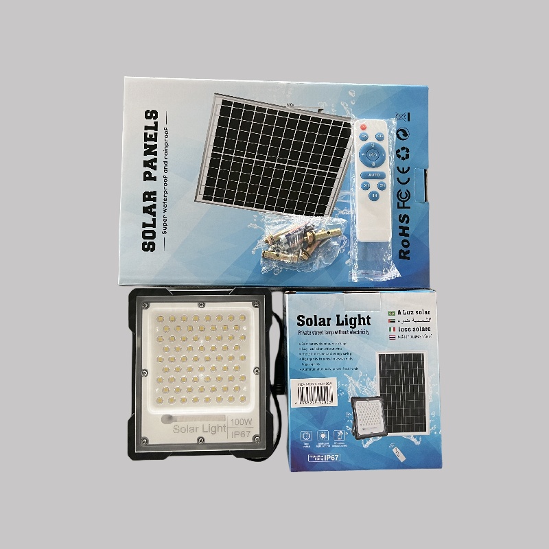 LED Flood Lights Solar 60W 100W 300W With Indicators