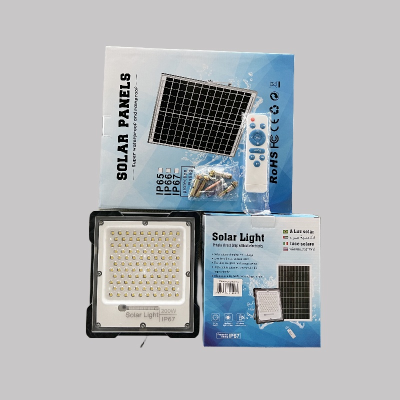 LED Flood Lights Solar 60W 100W 300W With Indicators