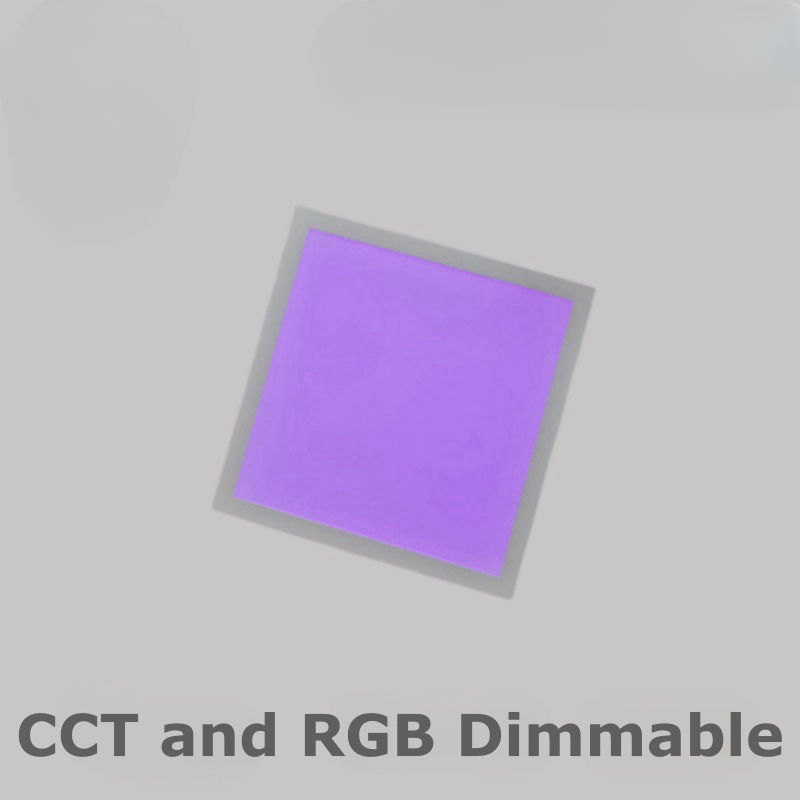 RGB and CCT Dimmable LED Panel  Remote Control 
