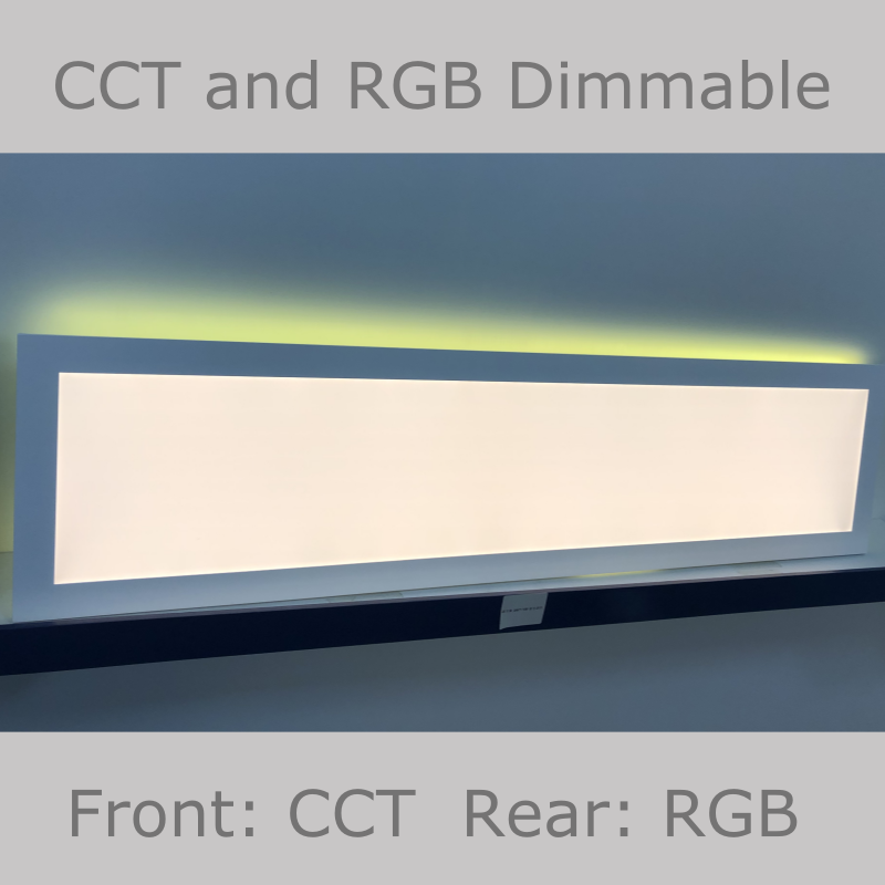 RGB LED Panel Dimmable Front CCT 36W Rear RGB 6W