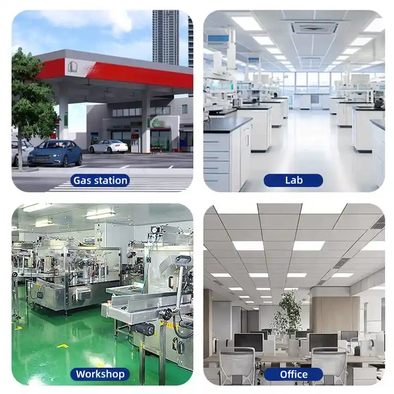 2 x 4 led panel explosion proof